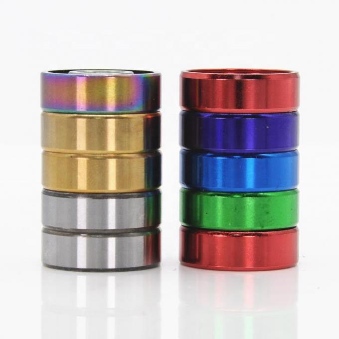 プロフェッショナル 608 ABEC 11 スケートボードの輪軸承 カラフル 8 PCS/Box 0