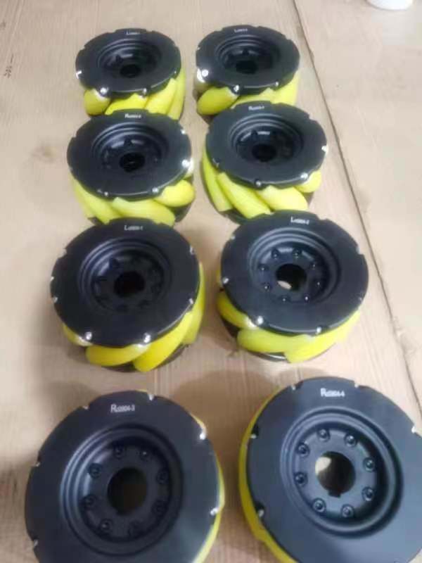 高品質の360度 10インチメカニウムホイール 3
