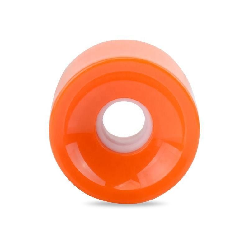 多色 70mm PU スケートボードホイール 高耐久性 軽量